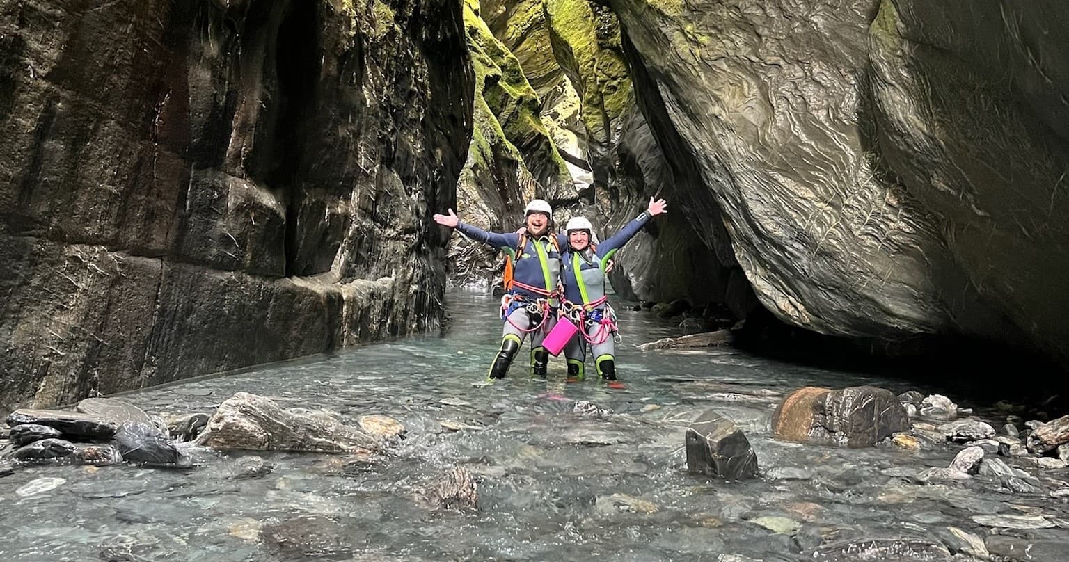 Master Canyoning with Canyoning New Zealand in Queenstown