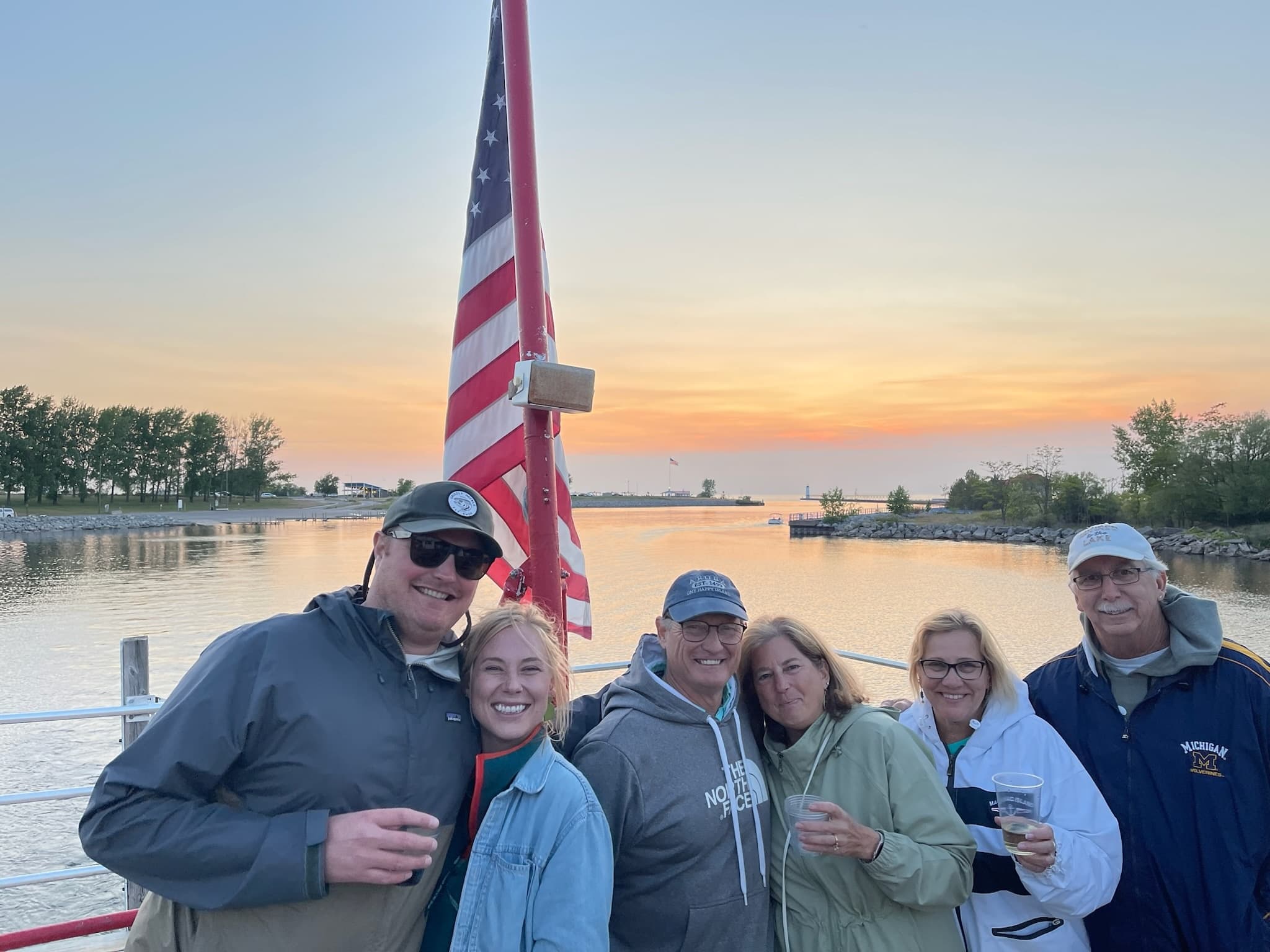 Sunset Cruise on Lake Michigan in Manistee, MI