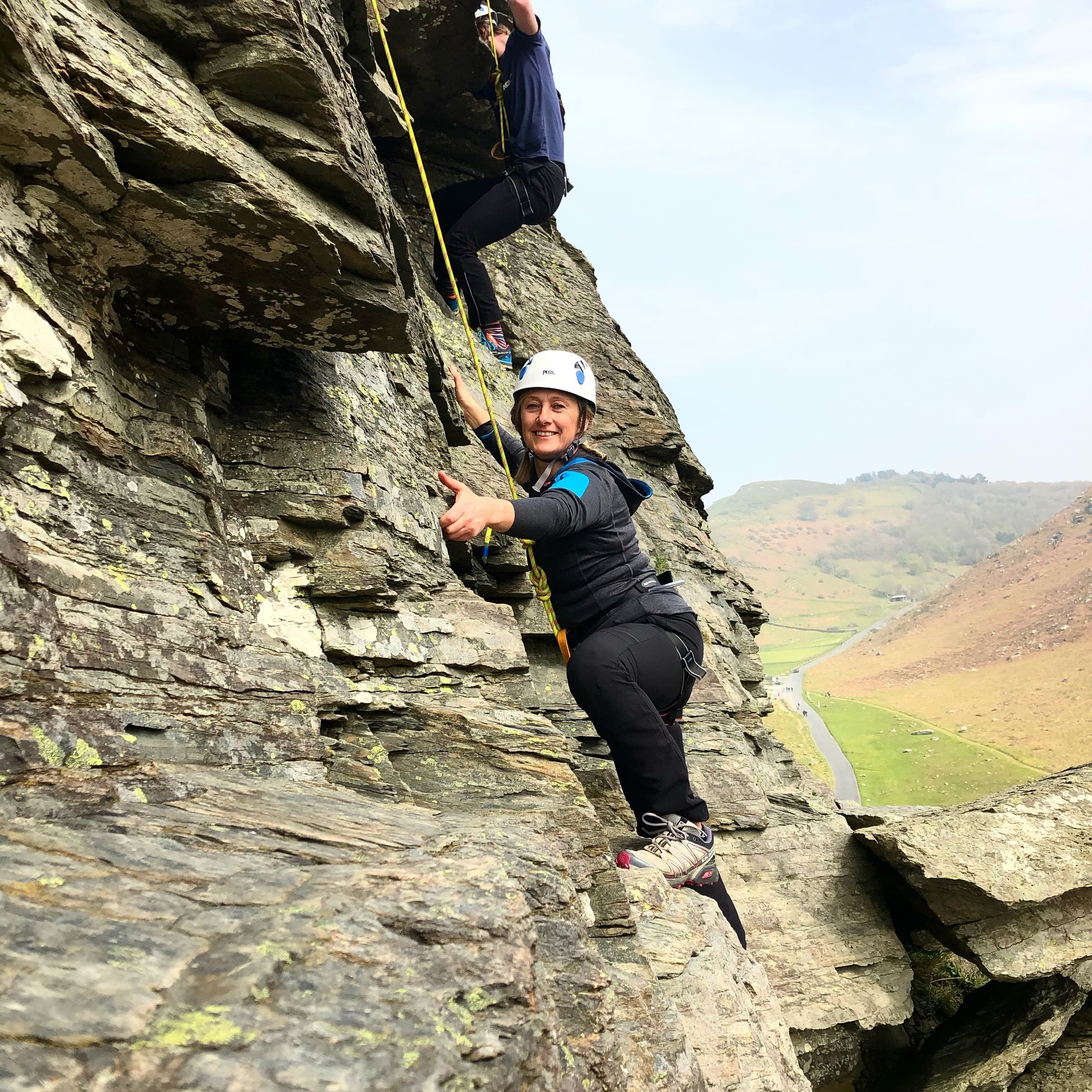 Rock Climbing at Valley of Rocks with Exmoor Adventures Ltd