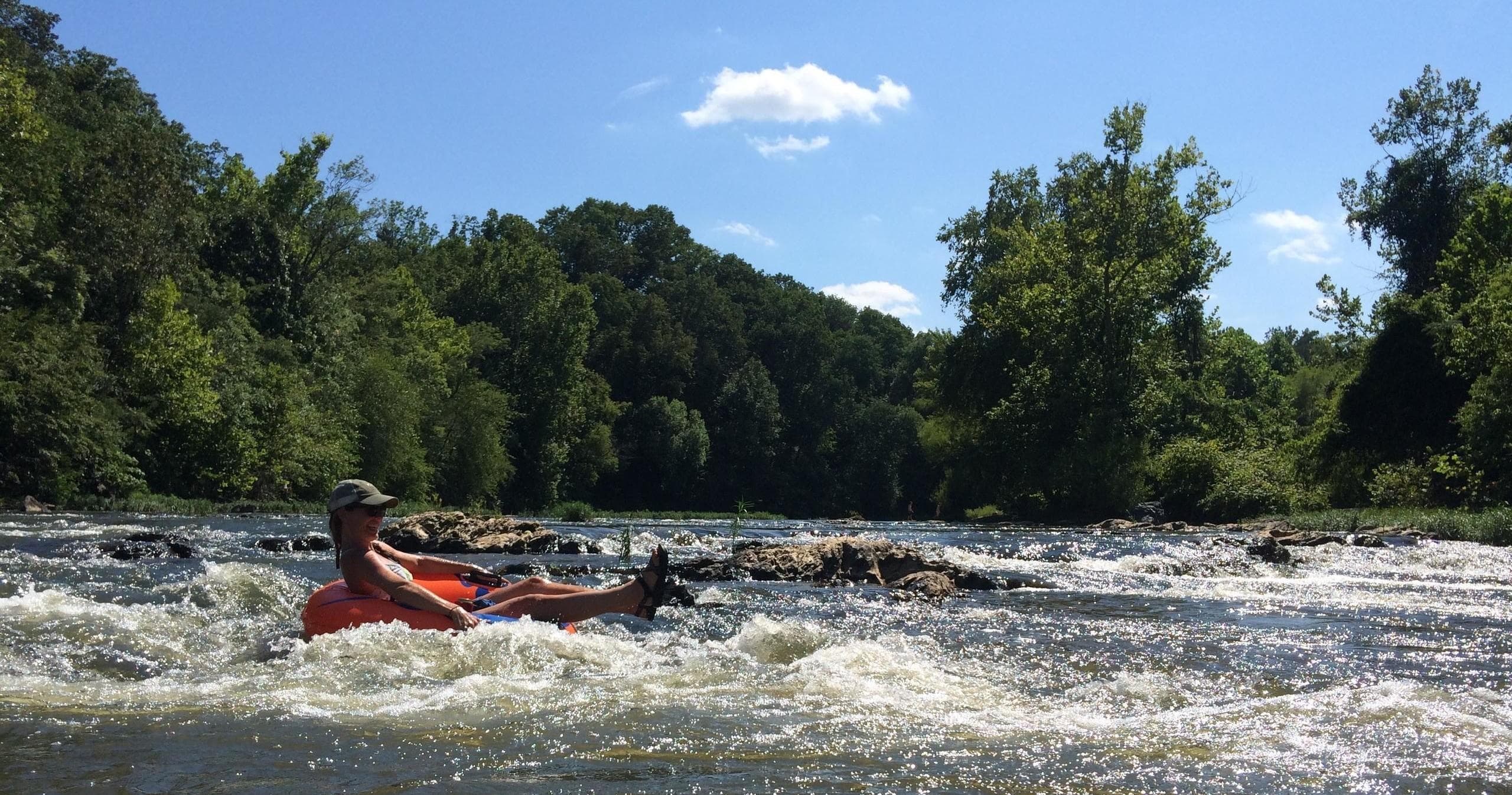 River Tubing Adventure on the Rivanna River, Charlottesville