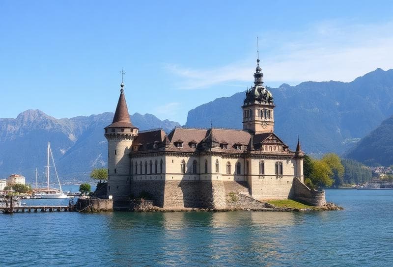 Montreux & Lavaux Wine Region Day Tour from Zürich — Chillon Castle & Vineyard Tastings