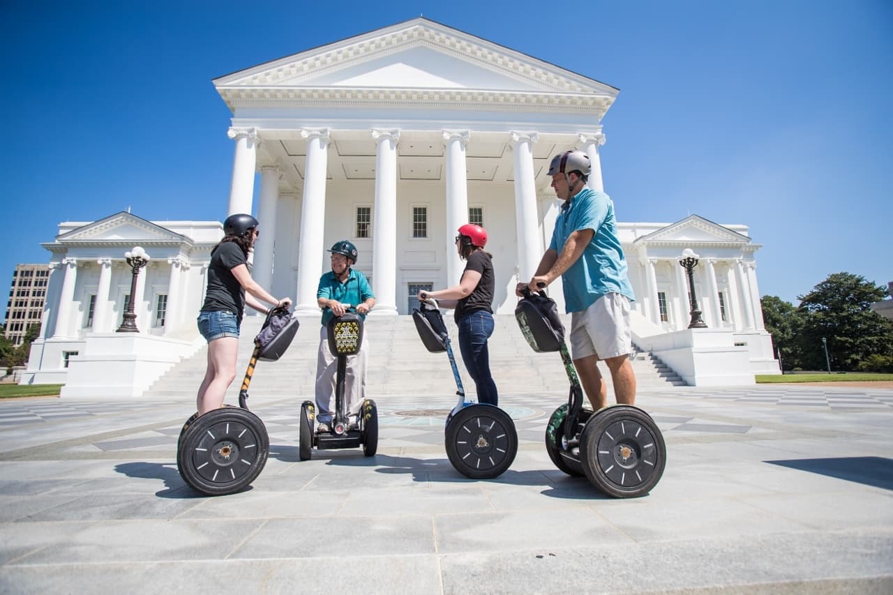 Explore Richmond’s Historic Streets on a Micro Richmond Landmark Segway Tour