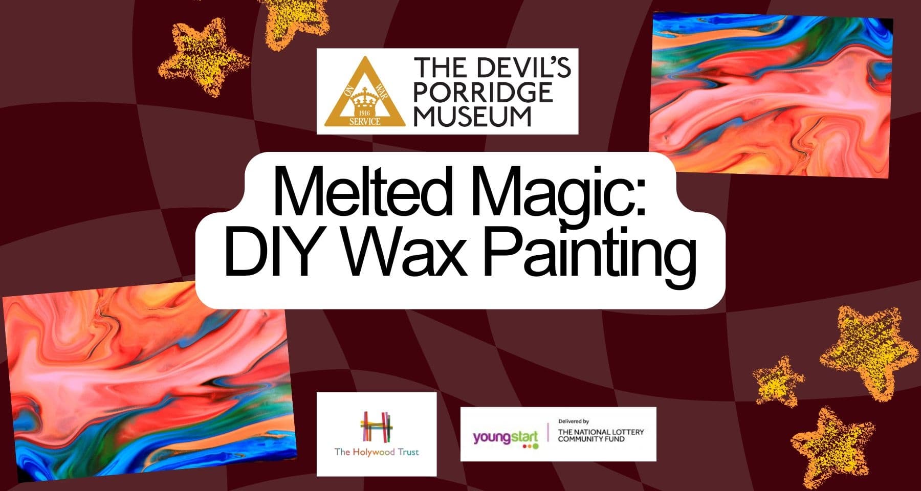 Water-activities & Melted Magic: DIY Wax Painting at The Devil's Porridge Museum