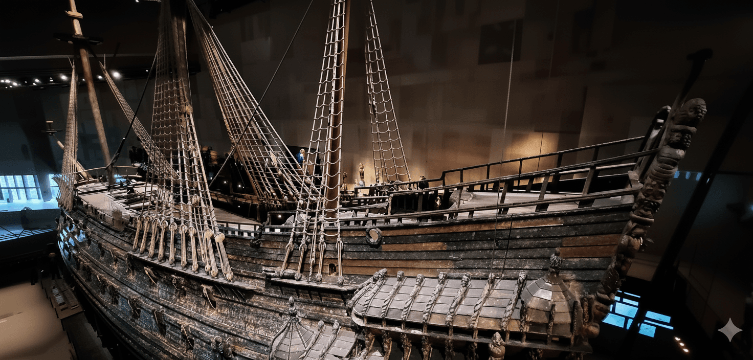 Stand Before the Vasa: Stockholm's Intact 17th-Century Warship Experience