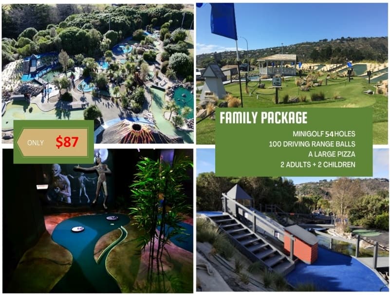 Family Adventure at Ferrymead Golf: Miniputt Fun in Christchurch