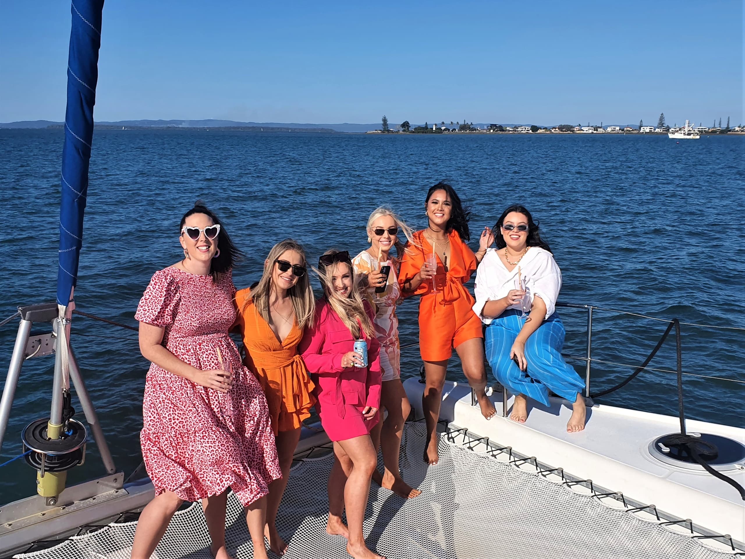Hen's Party Cruise on Brisbane Yacht Charters' Aristocat