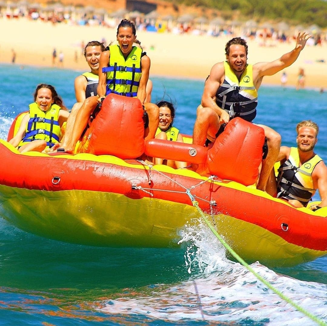 Banana Slider Thrills with Nauticdrive in Albufeira