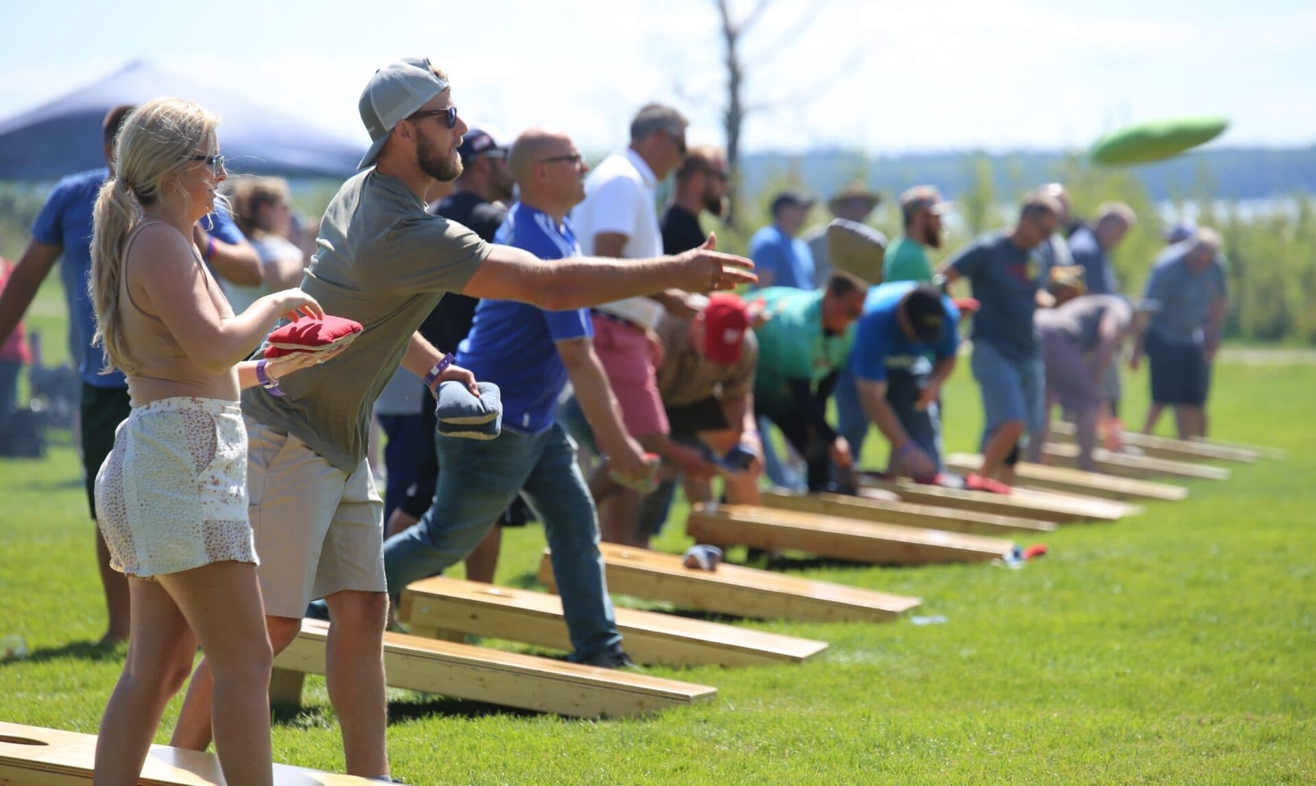 Poolside Showdowns: Cornhole Tournament at Peg Legs on Fripp Island