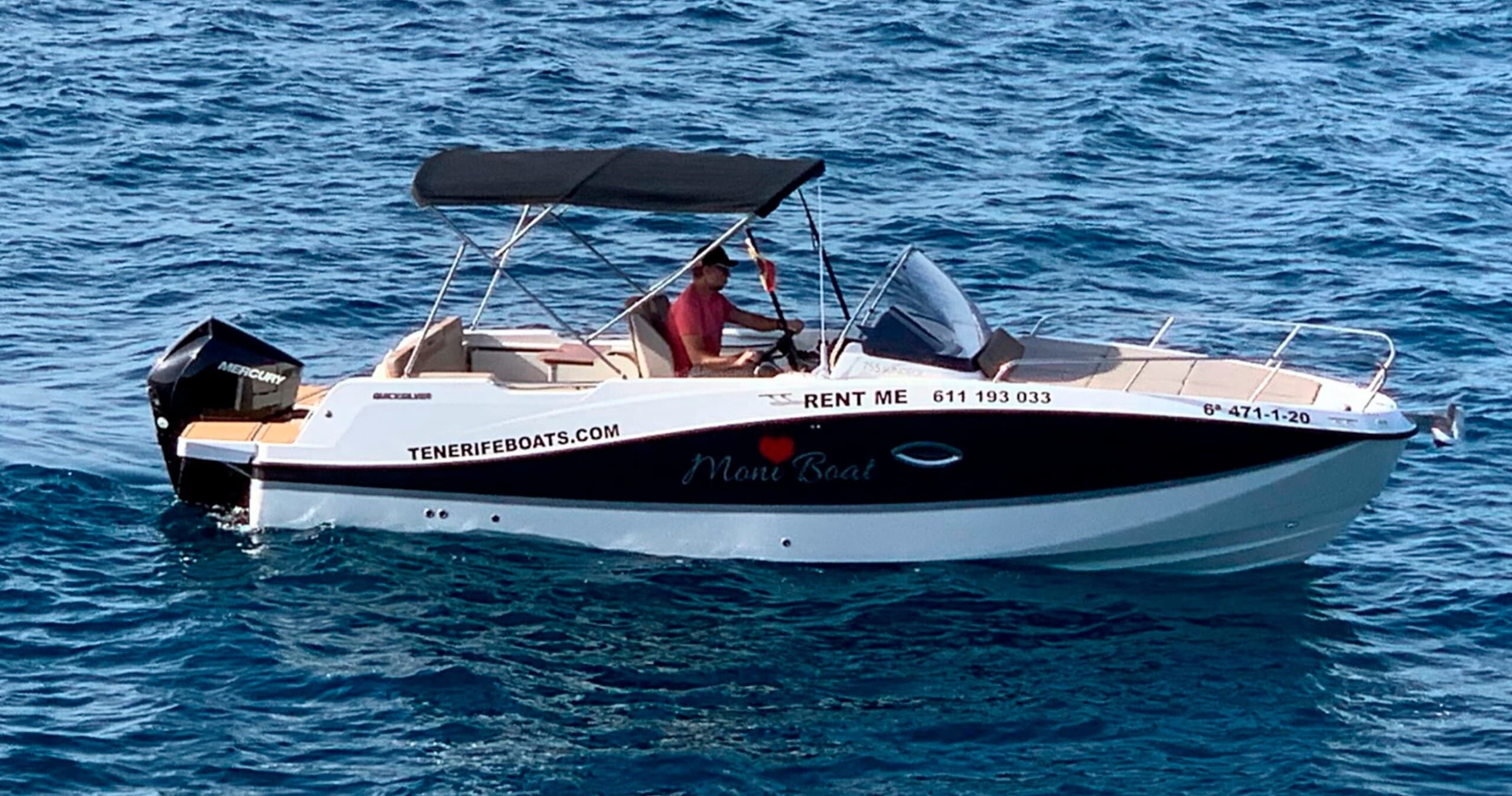 Sail Tenerife’s South Coast: Alquiler Moni Boat from Las Galletas to Montaña Amarilla
