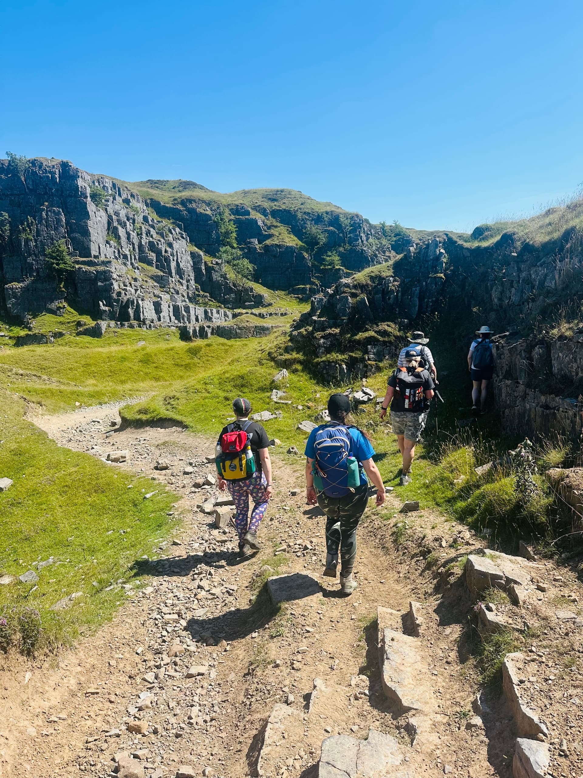 Brecon Mountain Railway & Cwm Criban Ridge Walk: Train Ride, Ogham Stone & Limestone Views photo 3