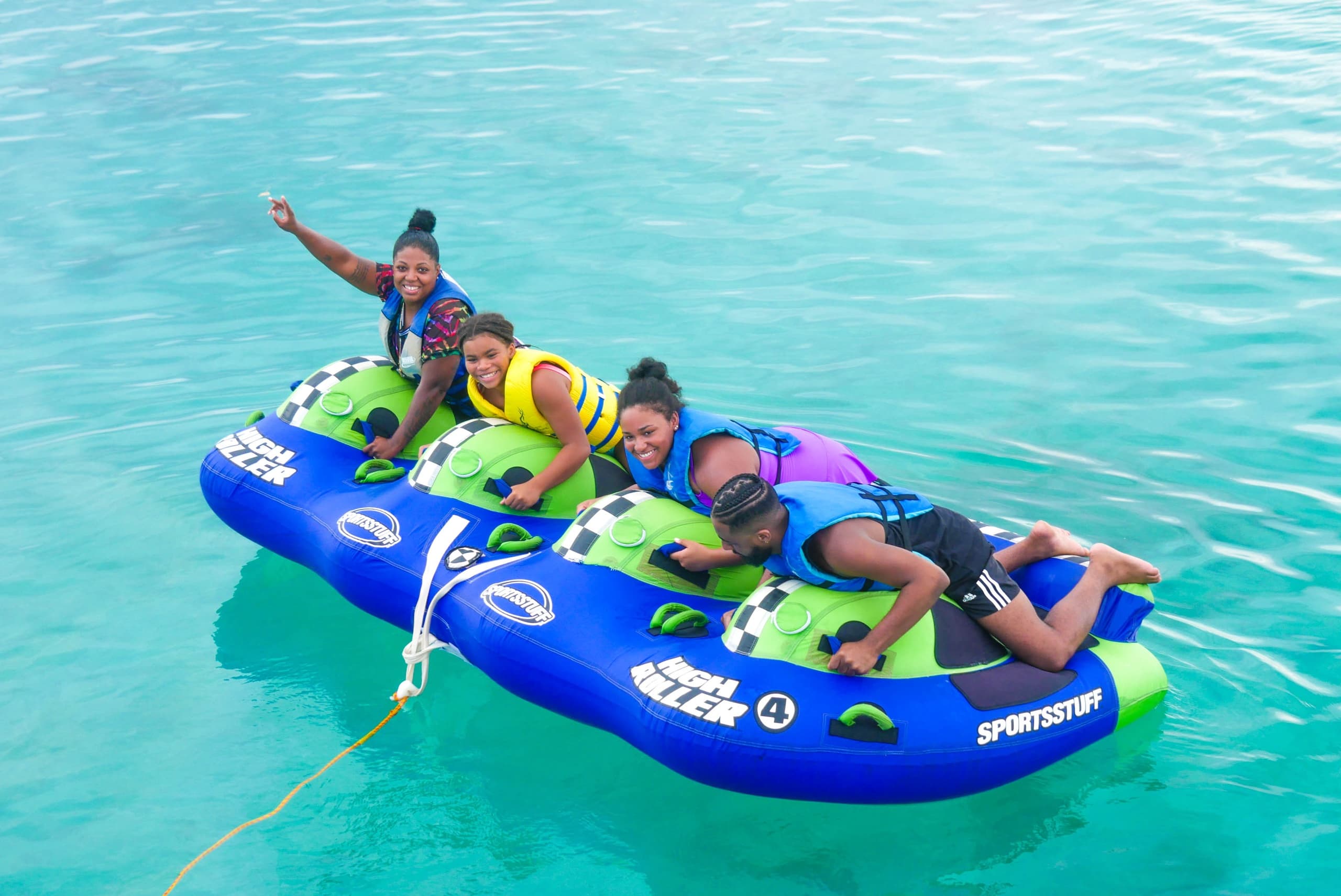 Sea Tubing & Beach Adventure with Captain Splash in Ocho Rios
