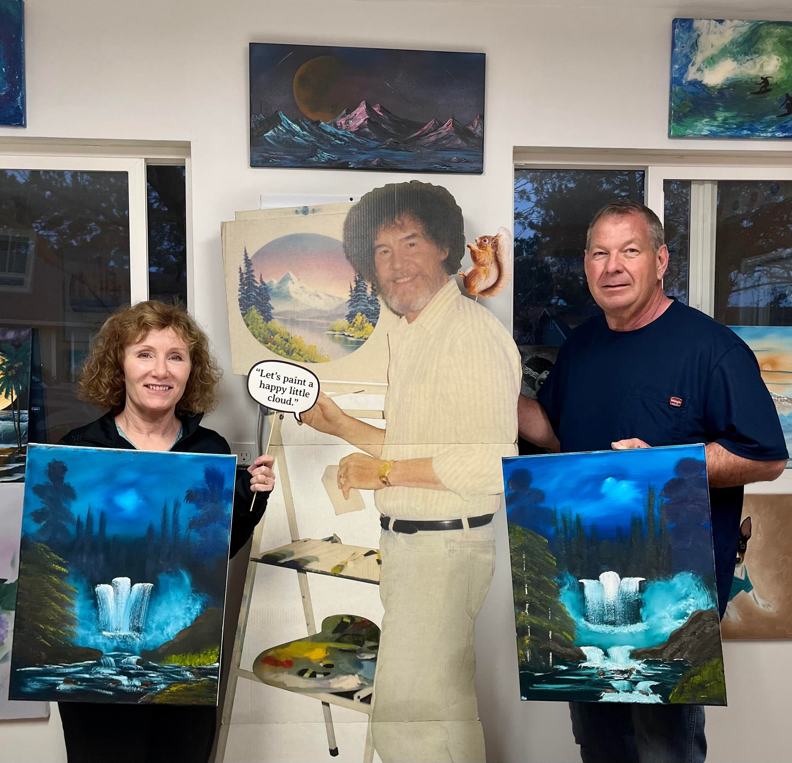 Paint Like Bob Ross: 2.5-Hour Beginners Landscape & Waterscapes Workshop on Stetson Drive photo 2