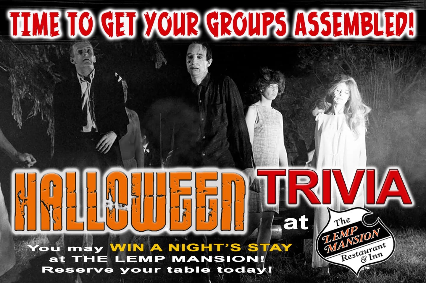 Halloween Trivia Experience at Lemp Mansion, St. Louis