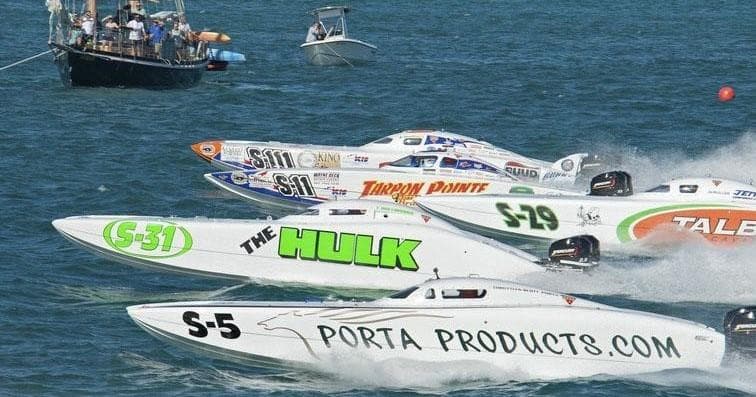 Thrilling Powerboat Races in Key West, Florida