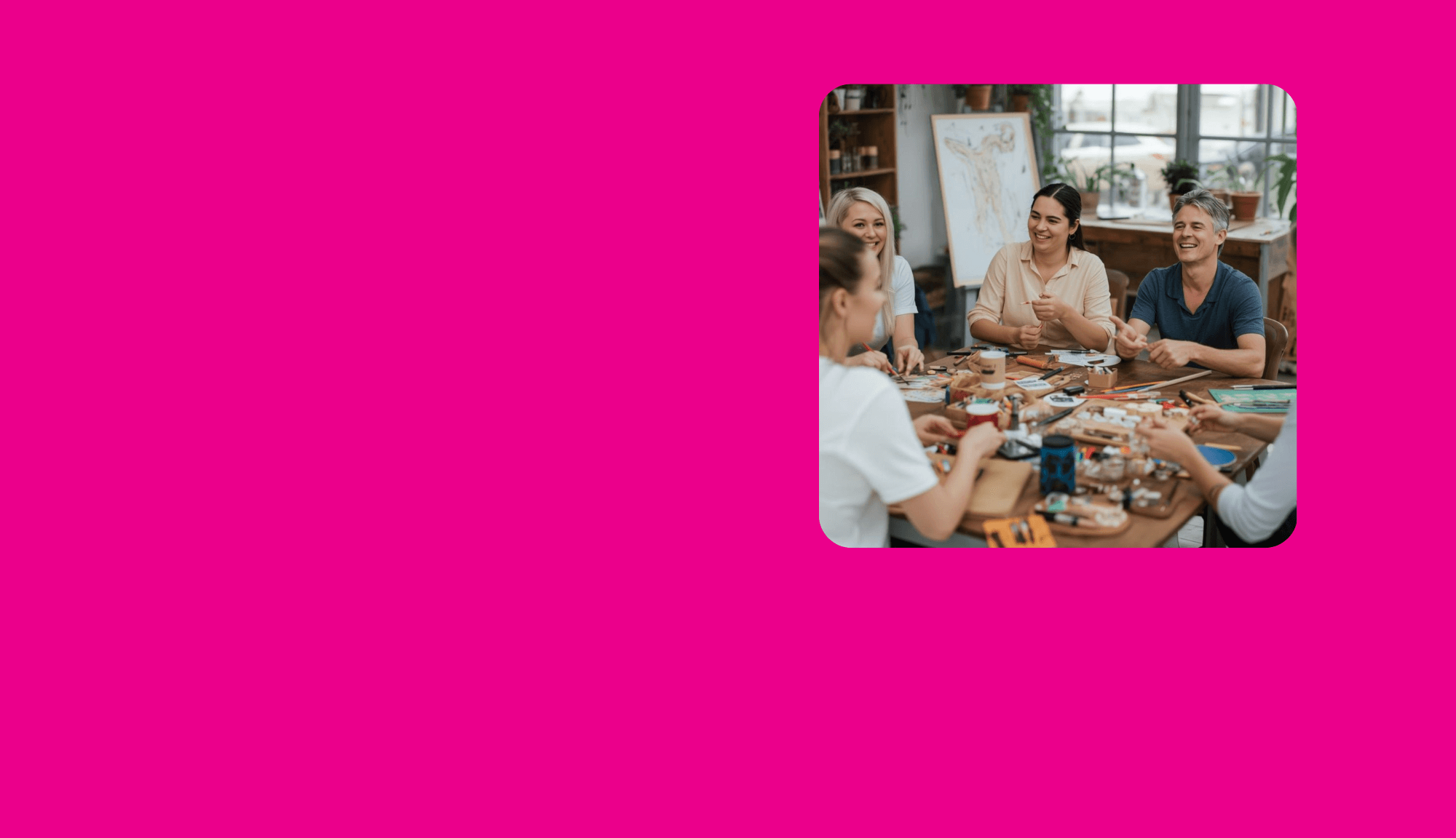 Create & Connect: Midland Evening Art Workshops at 5501 Jefferson Ave