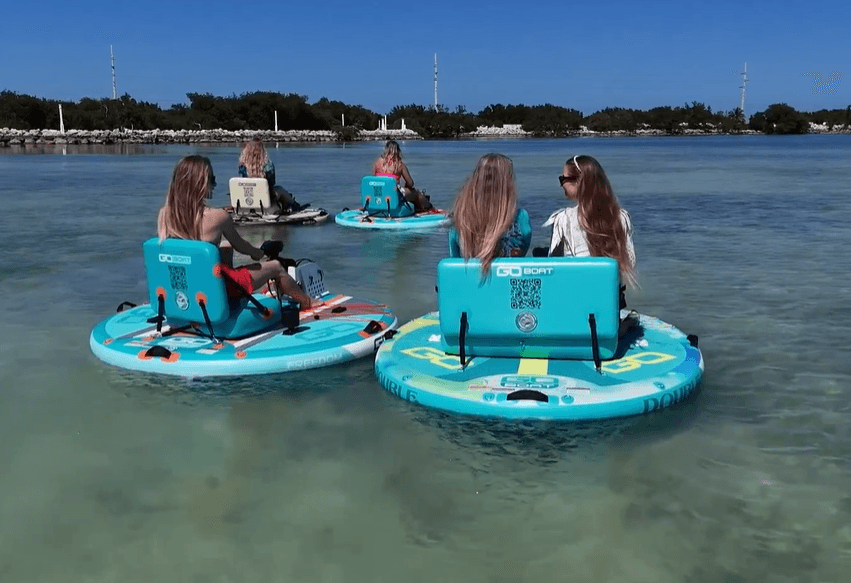 Water Activities at Perry GoBoat Rental in Cocohatchee River