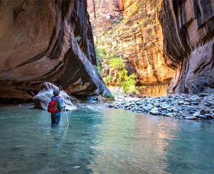Water Activities & Zion Narrows Full Day Tour by Greater Zion Tours