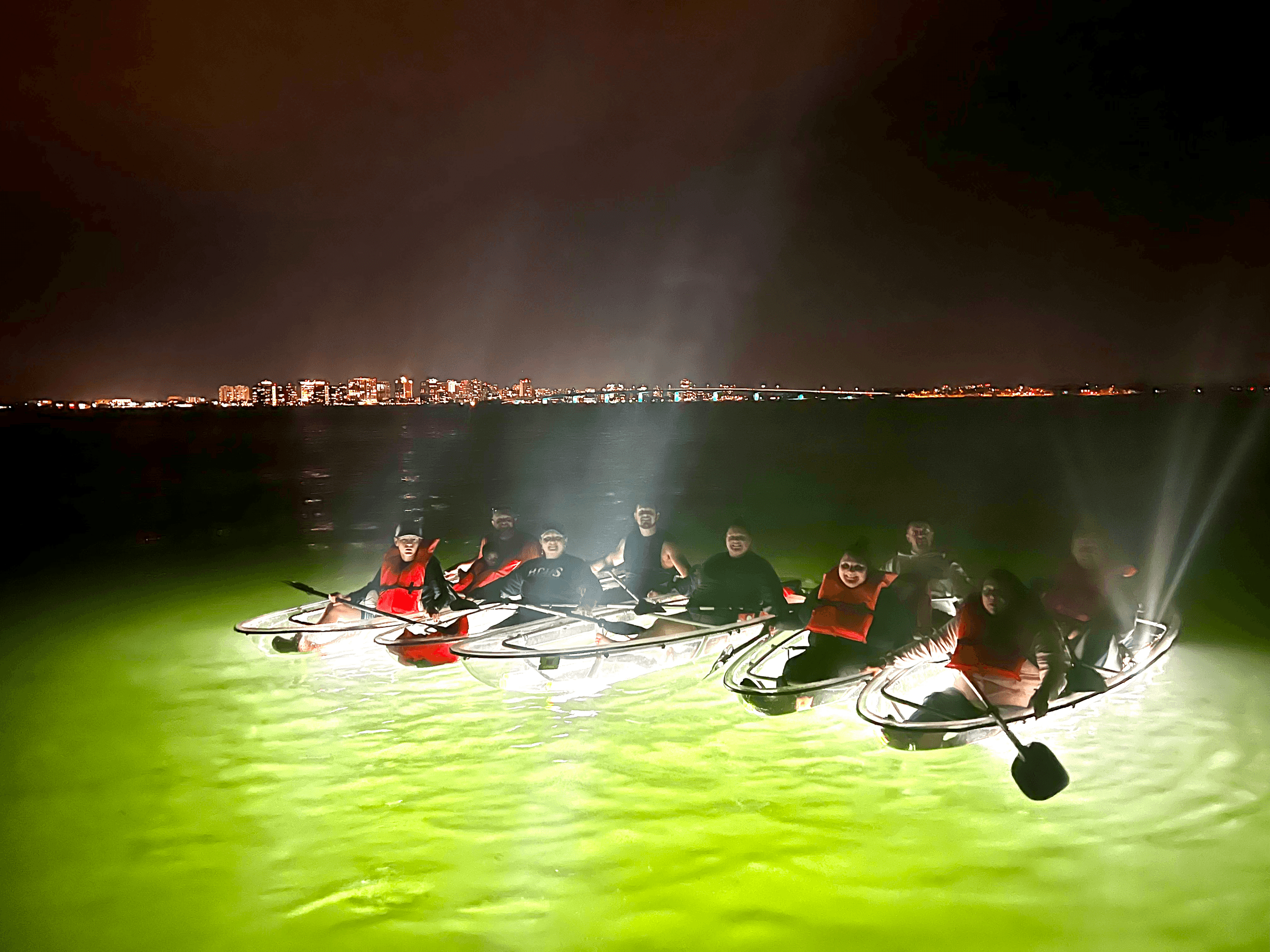 Night Kayak Adventure with SeaView at Ken Thompson Park
