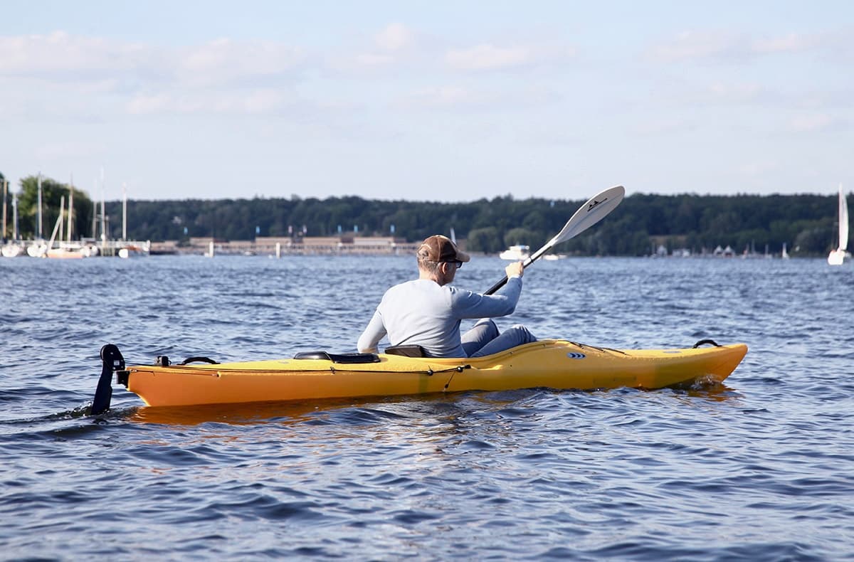 Kayaking the Wannsee with Wassersportcenter Berlin
