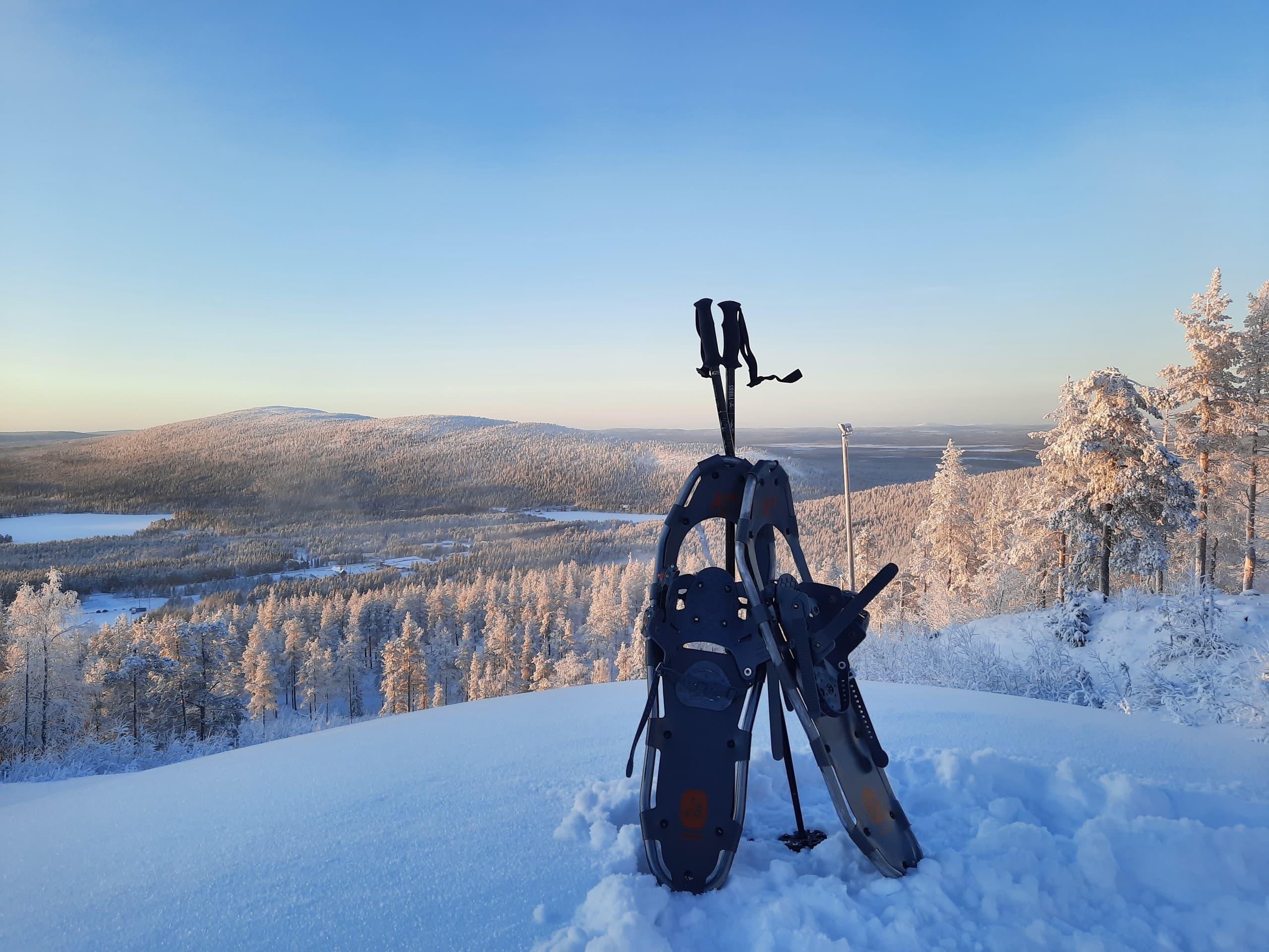Levi summit snowshoe tour: Fairy Tale Forest & tundra panoramas photo 2
