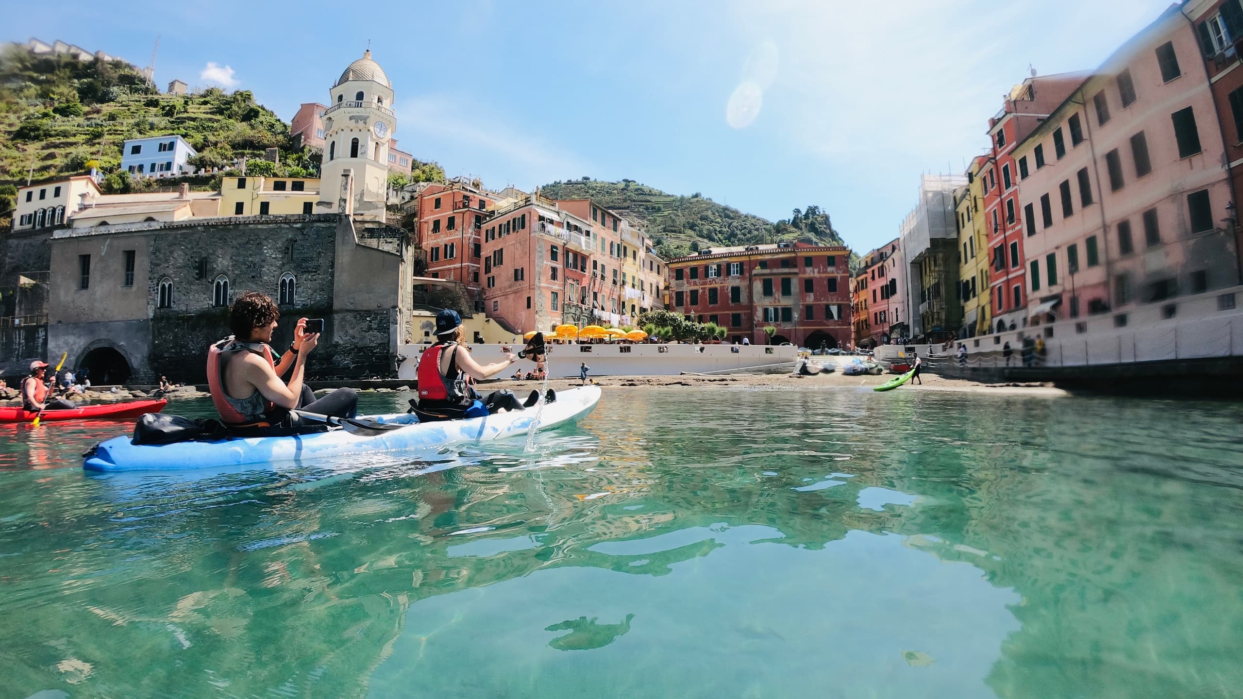Cinque Terre Kayak Tour with OutBe in Monterosso