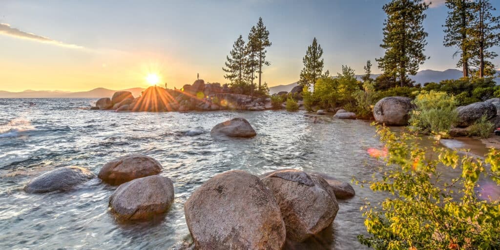 Sand Harbor VIP Tour Lake Tahoe White-Sand Paddle and Swim Experience