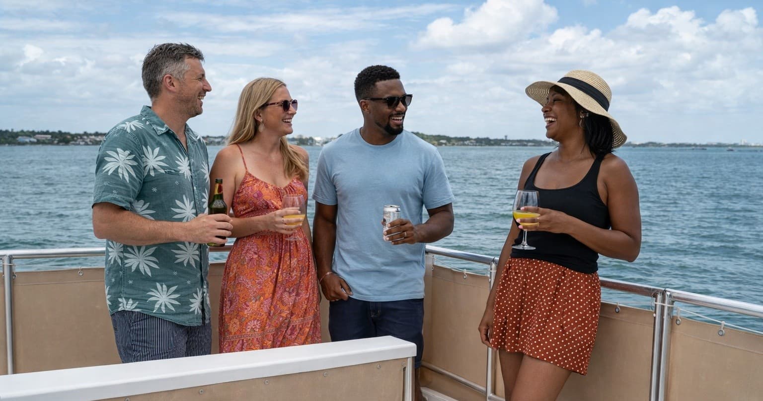 Private Cruise on The Salty Palm: Cape May Luxury 49-Passenger Party Boat photo 2