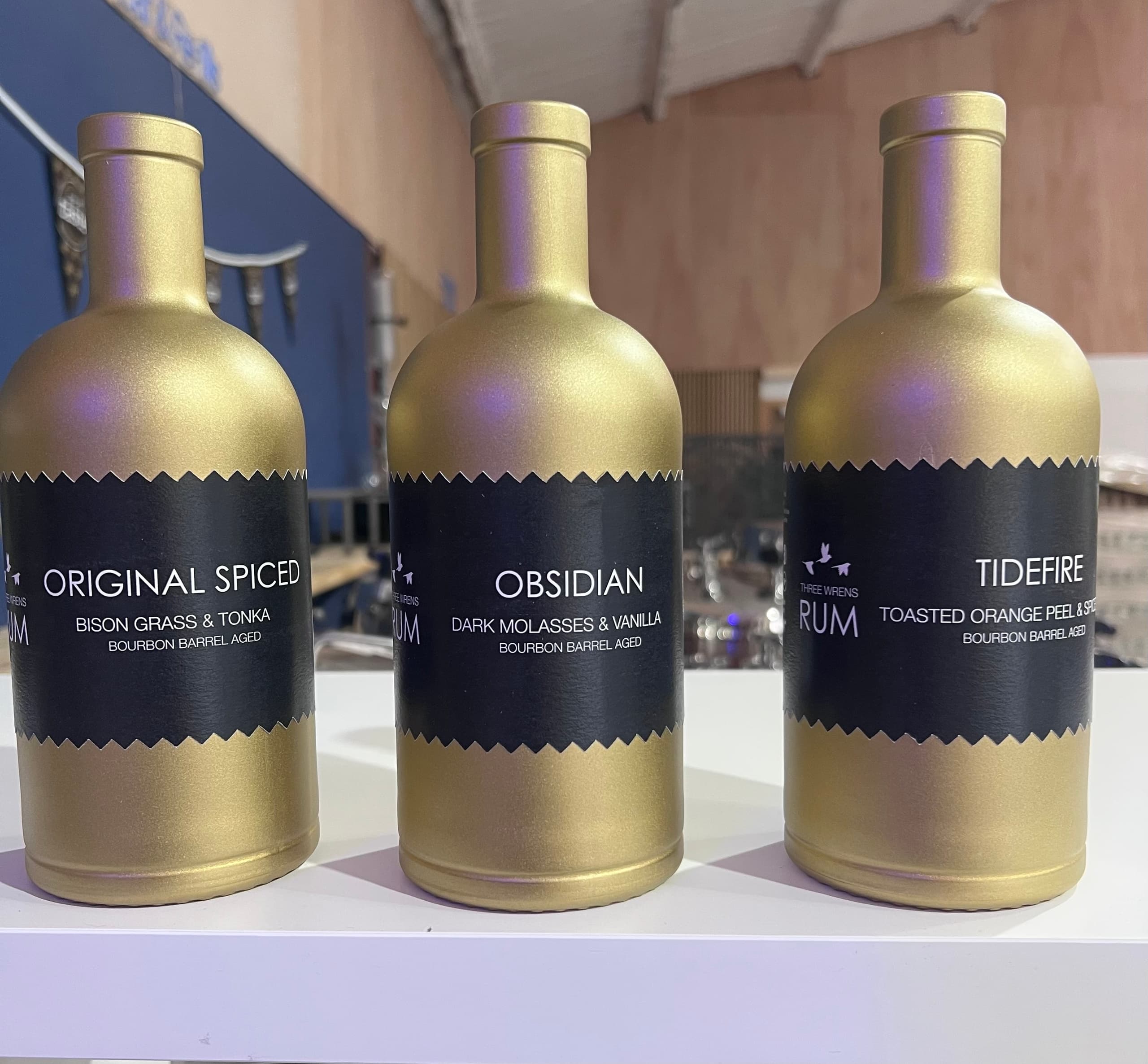 Three Wrens Rum Launch Night: Taste Spiced, Tidefire, Obsidian & Sundrifter in Combermere