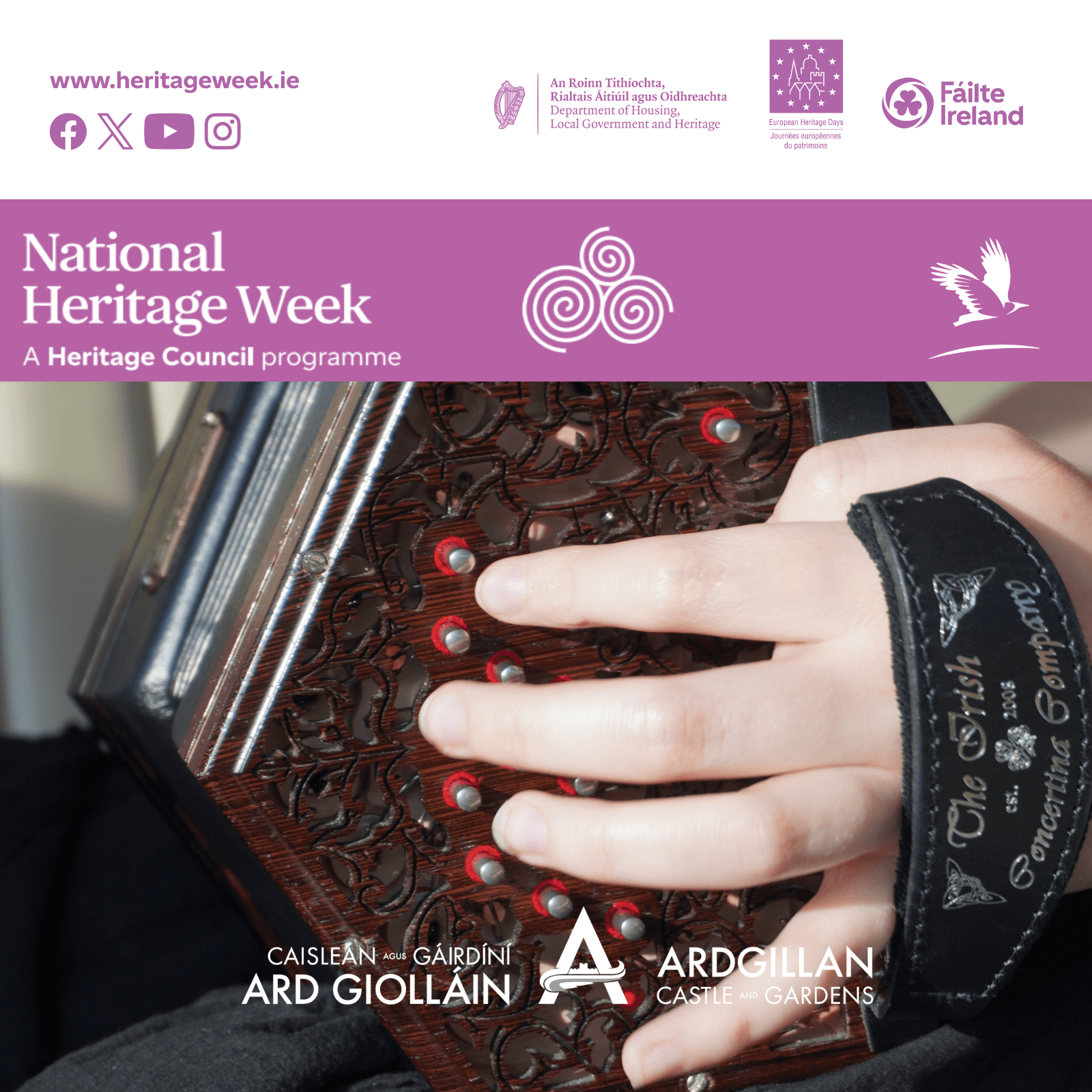 Cultural Irish Music Experience at Ardgillan Castle