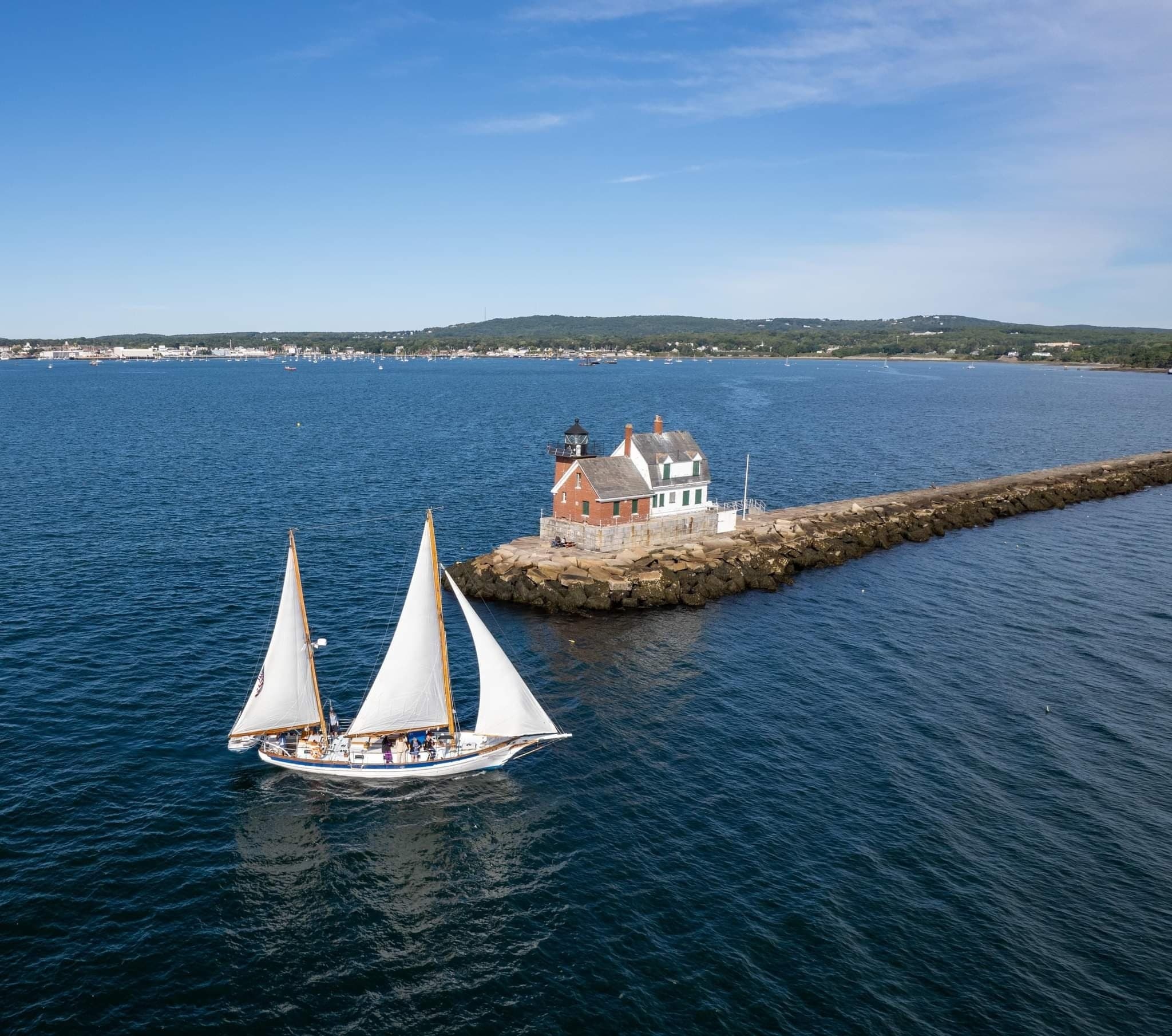 Sailing Adventures with A Morning in Maine in Narragansett
