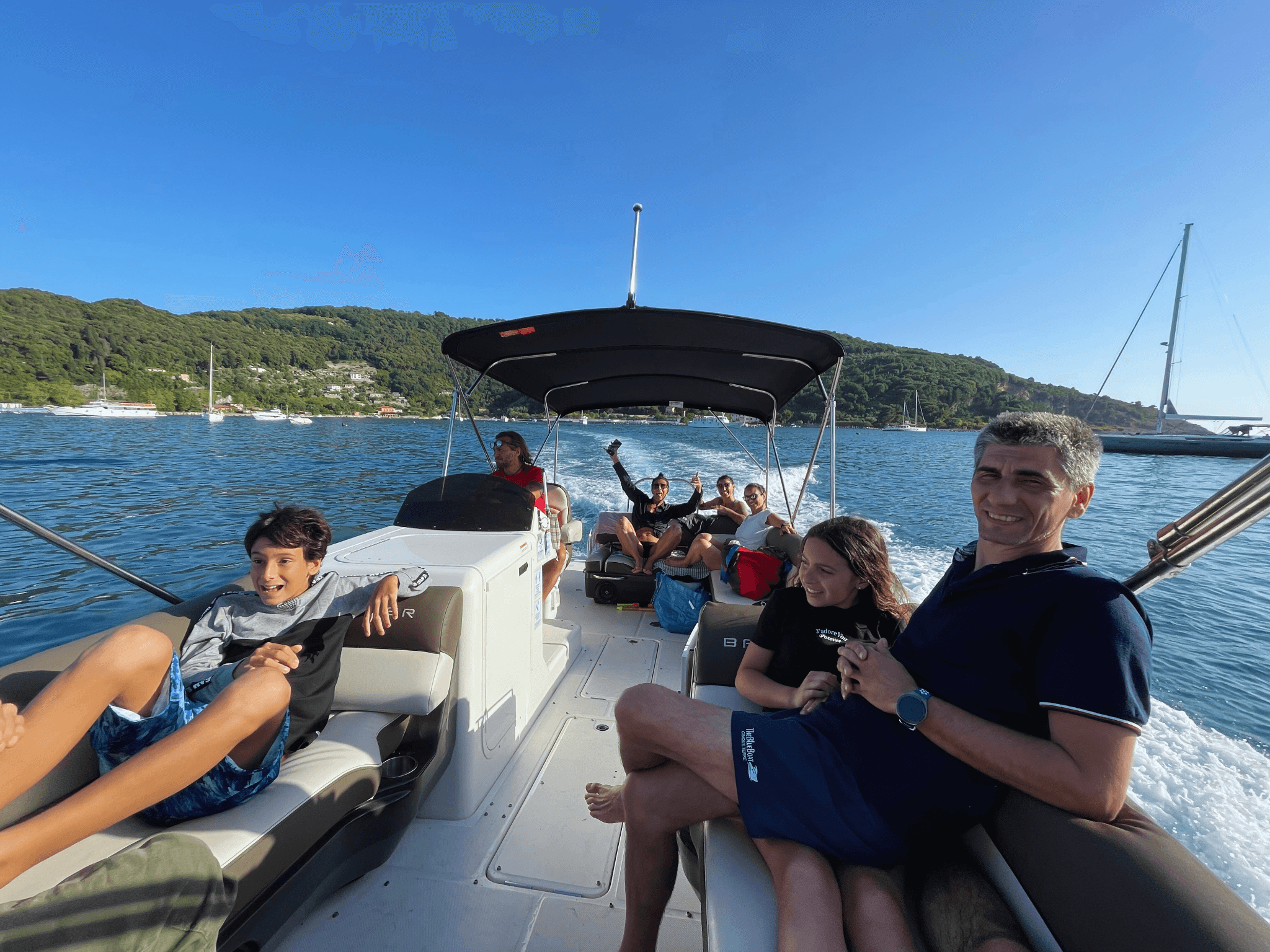 Cinque Terre Luxury Pontoon Cruise: Small-Group Boat Tour with Pesto Tasting photo 3