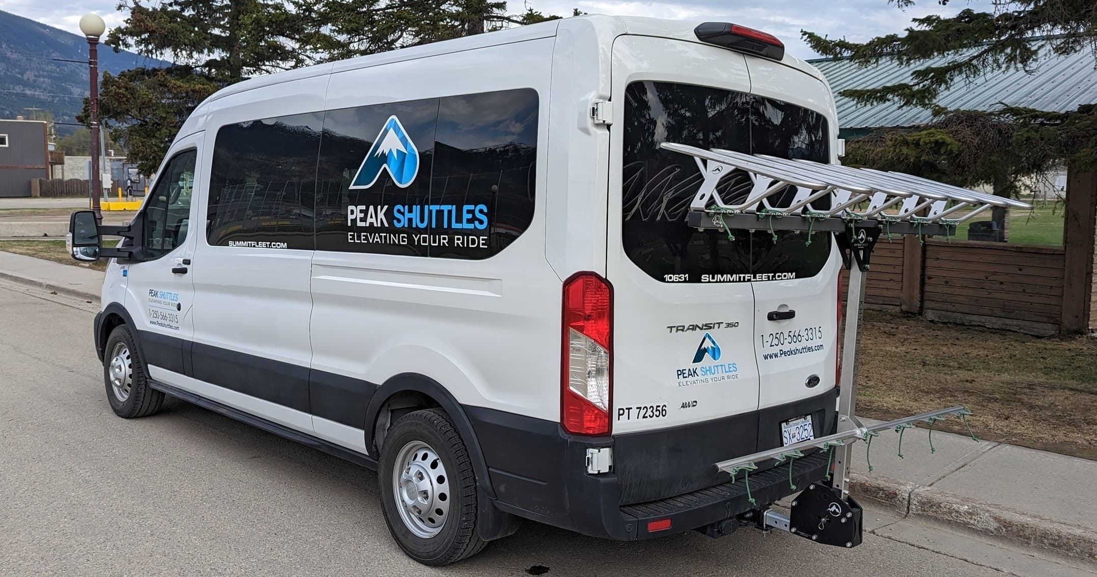 Mountain Biking at Valemount Bike Park with Peak Shuttles Ltd.