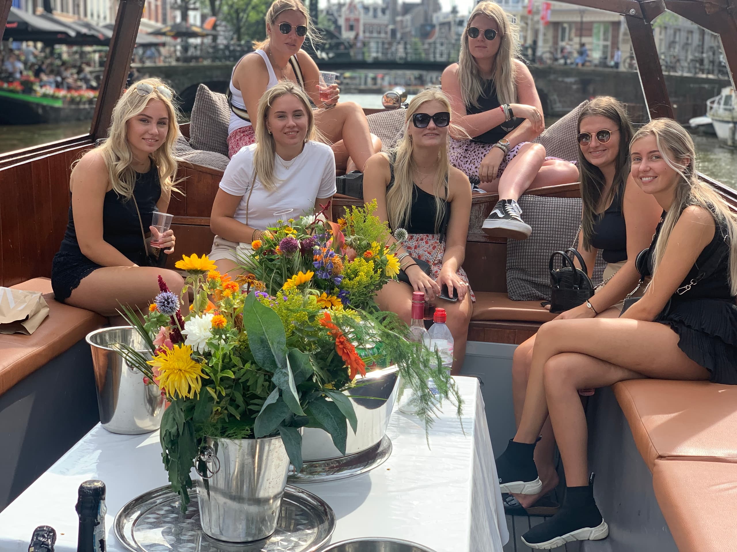 Water Activities & Private Canal Tour at Amsterdam E Boats