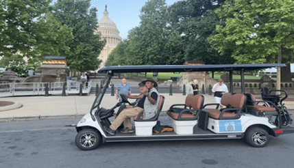 Legends Cart Shuttle Tour: Explore Washington, D.C. in Style
