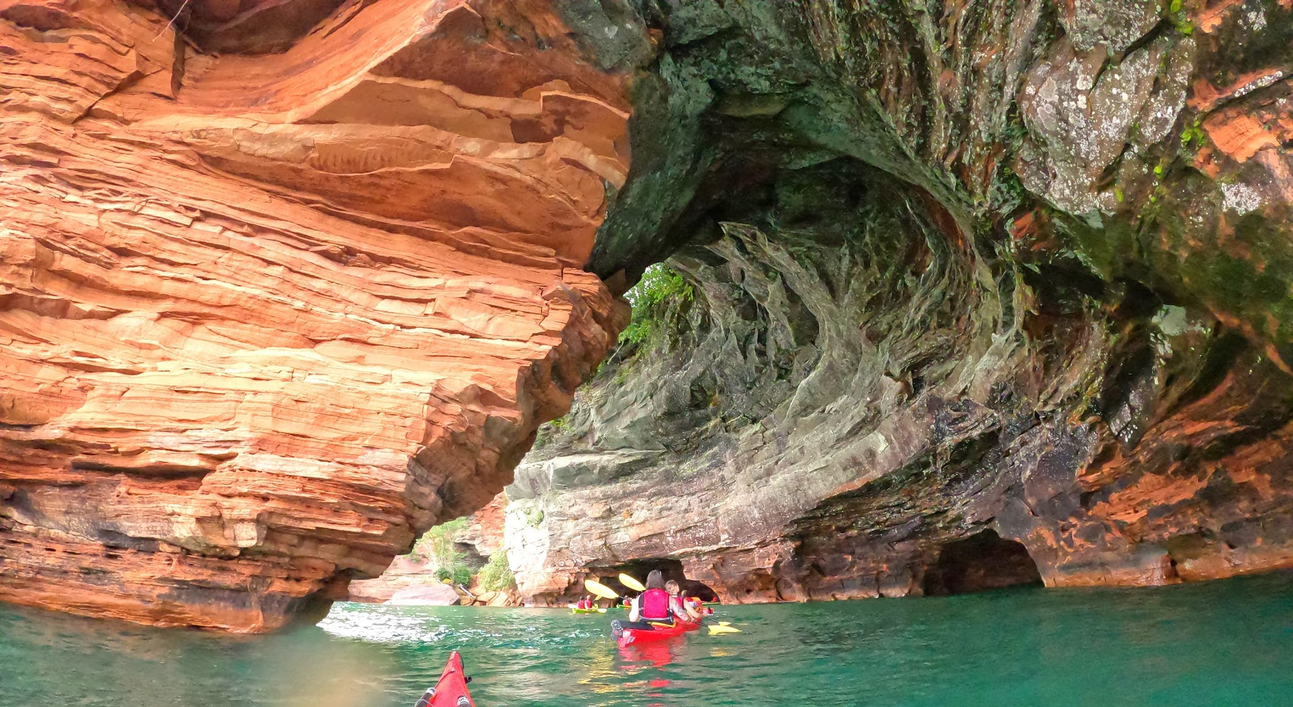 Sea Caves Full Day Adventure in Bayfield, Wisconsin