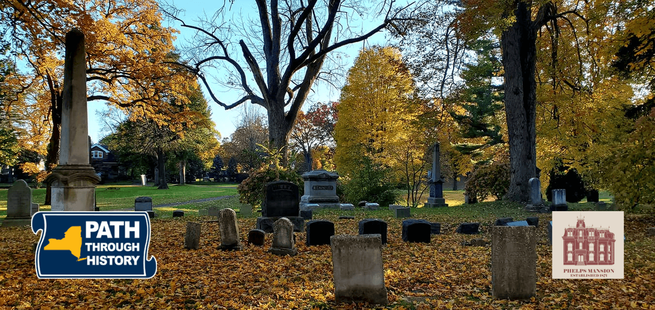 Spring Forest Cemetery Walking Tours by Phelps Mansion Museum