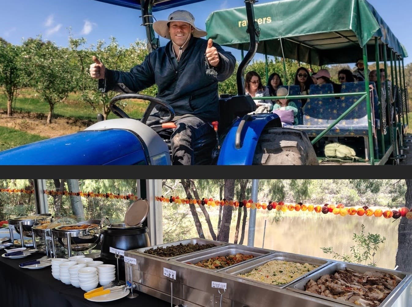 Buffet Lunch & Tractor Tour at Rayner’s Orchard: U-Pick Fruit Experience in Woori Yallock photo 1