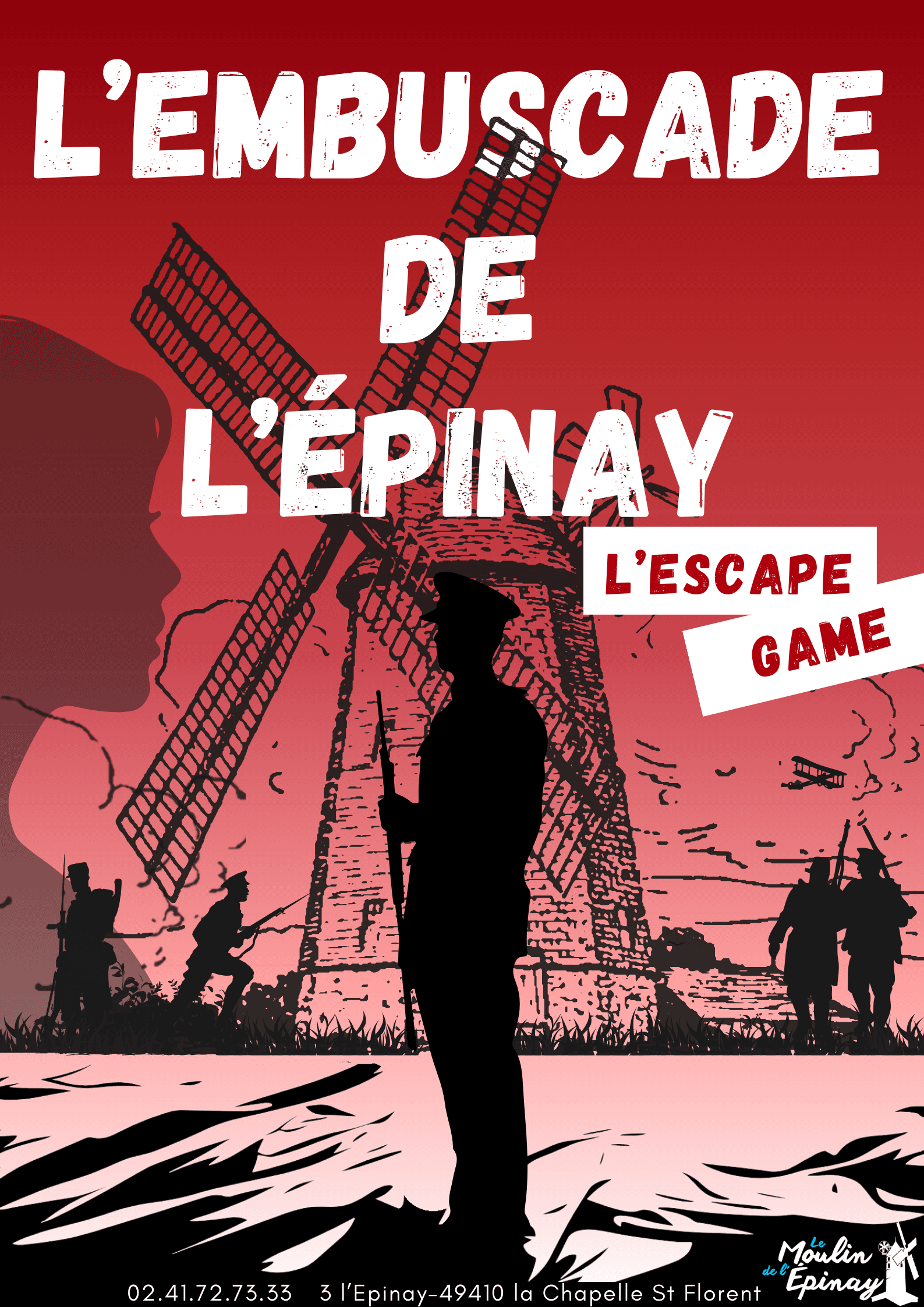 Historical Escape Game at Moulin de l'Epinay – Wartime Adventure