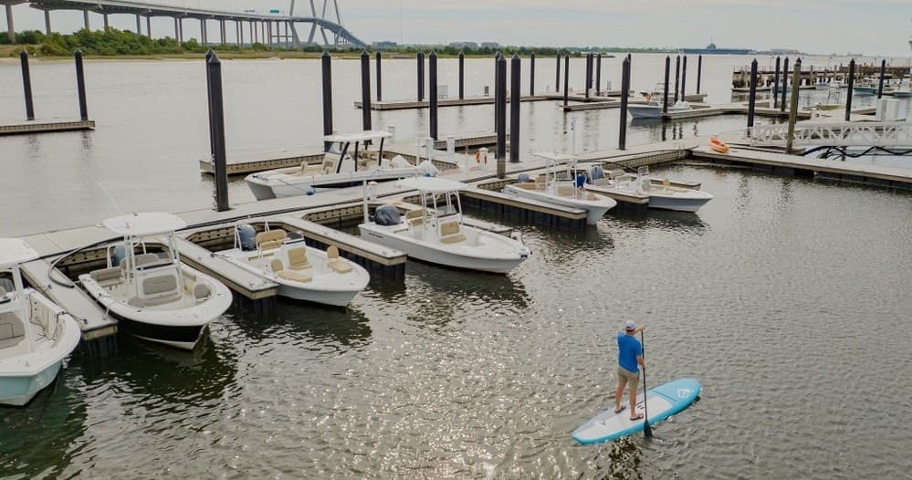 Paddleboard Rentals at West Ashley Boat Rentals in Charleston