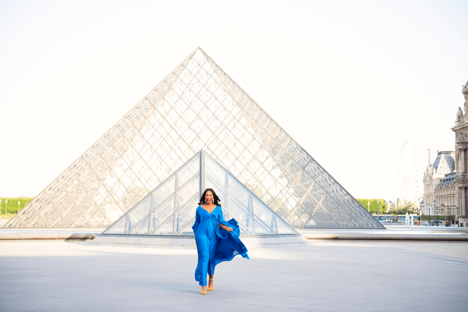 Louvre Photoshoot Adventures with Picster in Paris