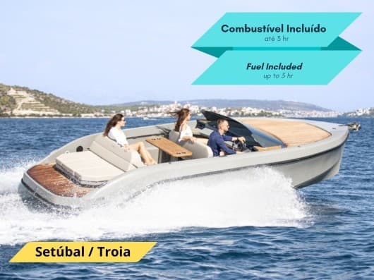 Pilot the RAND Spirit 25: 250Hp Boat Rental from Outão, Setúbal photo 1