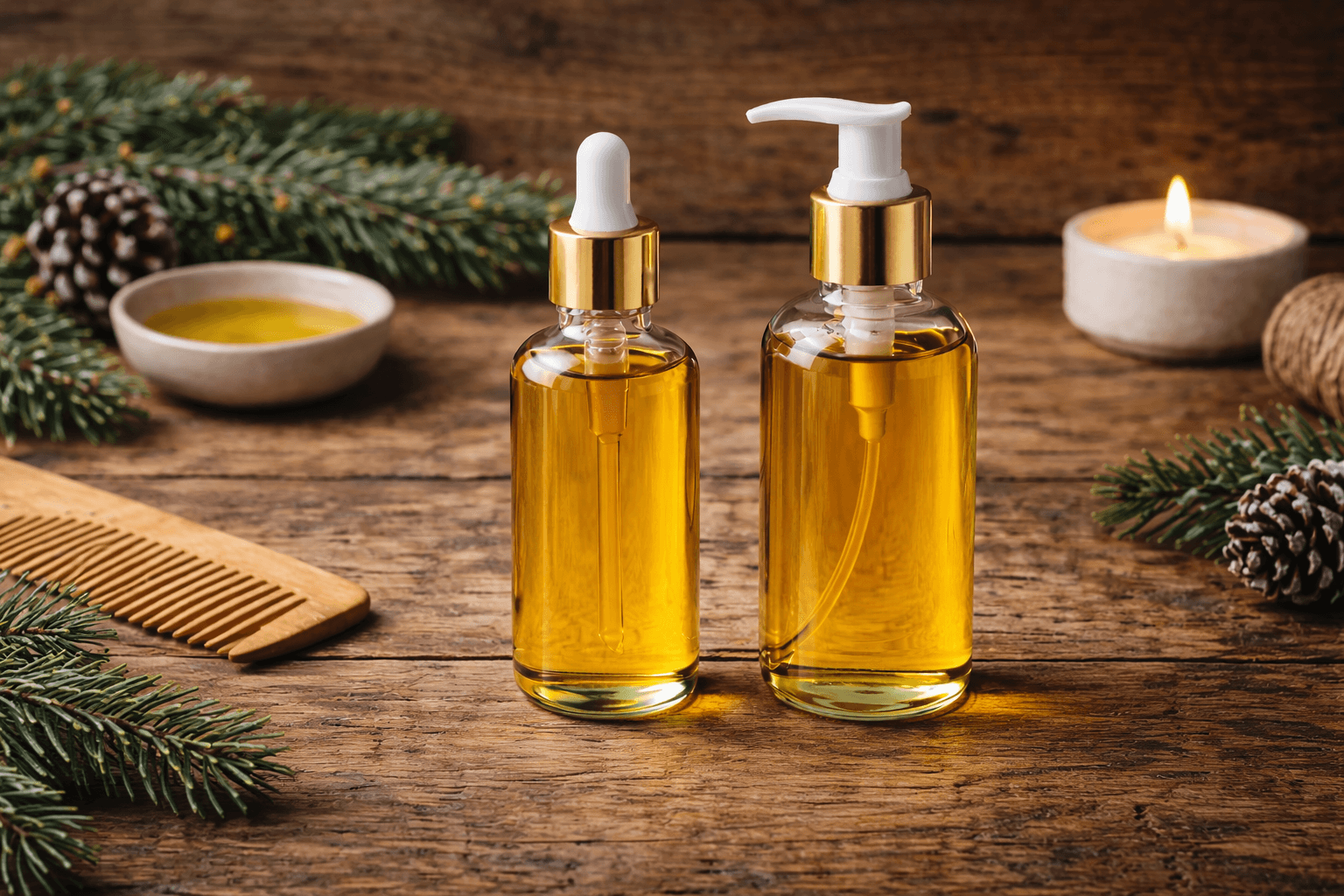 Winter Aromas Workshop: Make Custom Hair & Body Oils with Farm Animal Cuddles in Dresher, PA photo 1