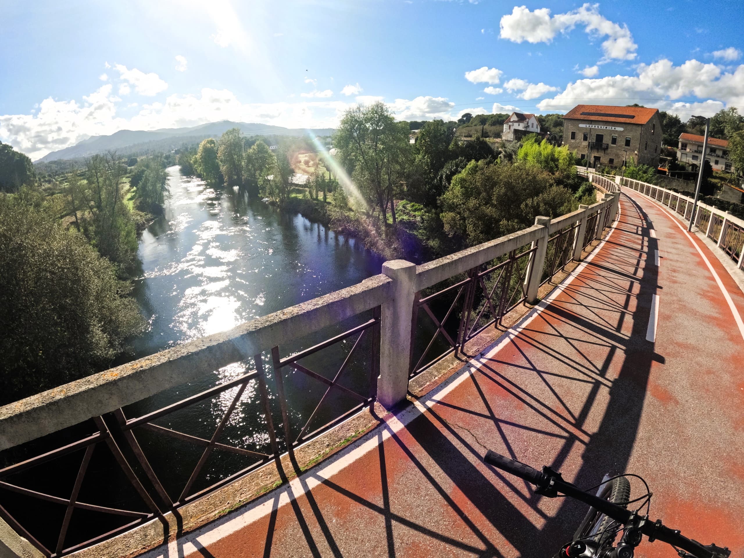 Cycling the Vouga Line with Viaje Portugal in Coimbra