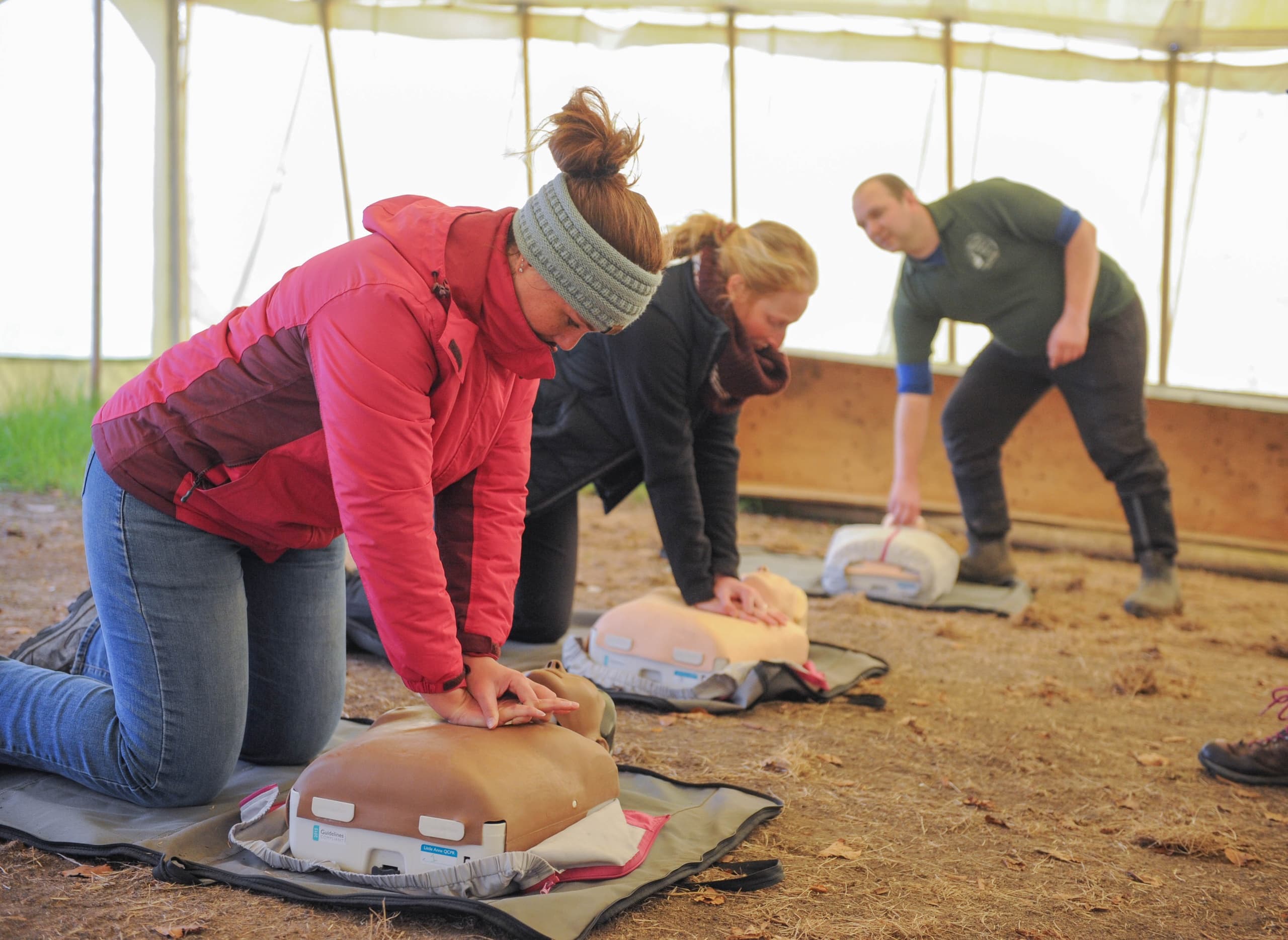 Outdoor First Aid Training with Wiltshire Outdoor Learning Team