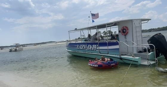 8 Hour Private Charter to Crab Island | Private in Destin, Florida