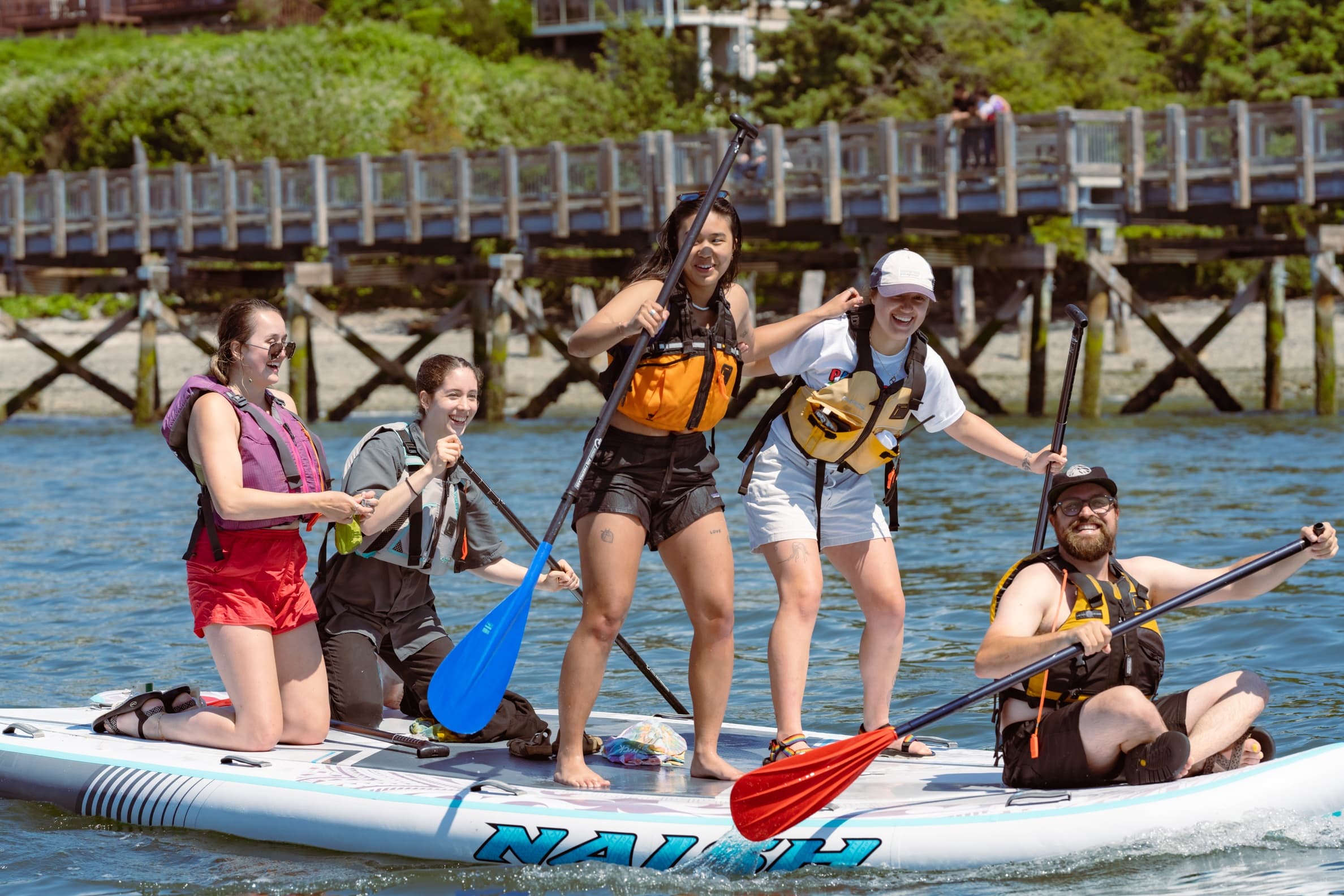 Mega SUP Rentals at Community Boating Center Bellingham