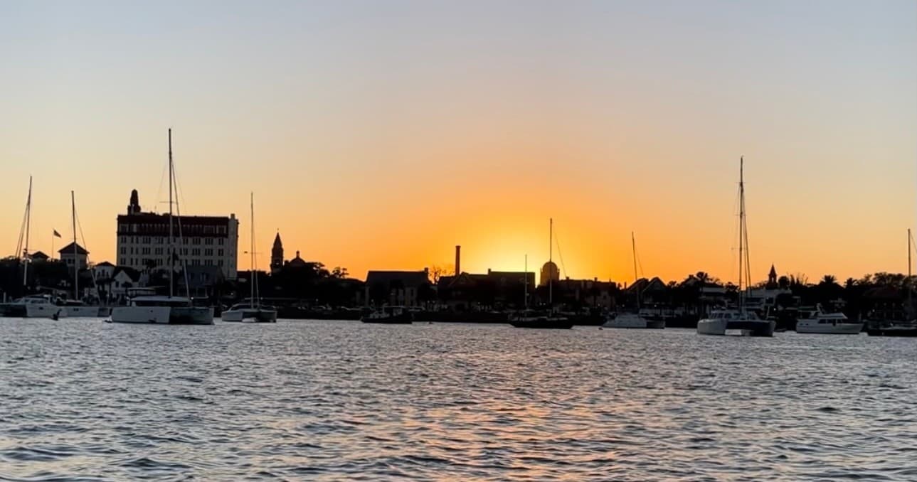 Sunset to Starlight Private Boat Tour with Wake2Wake in St. Augustine