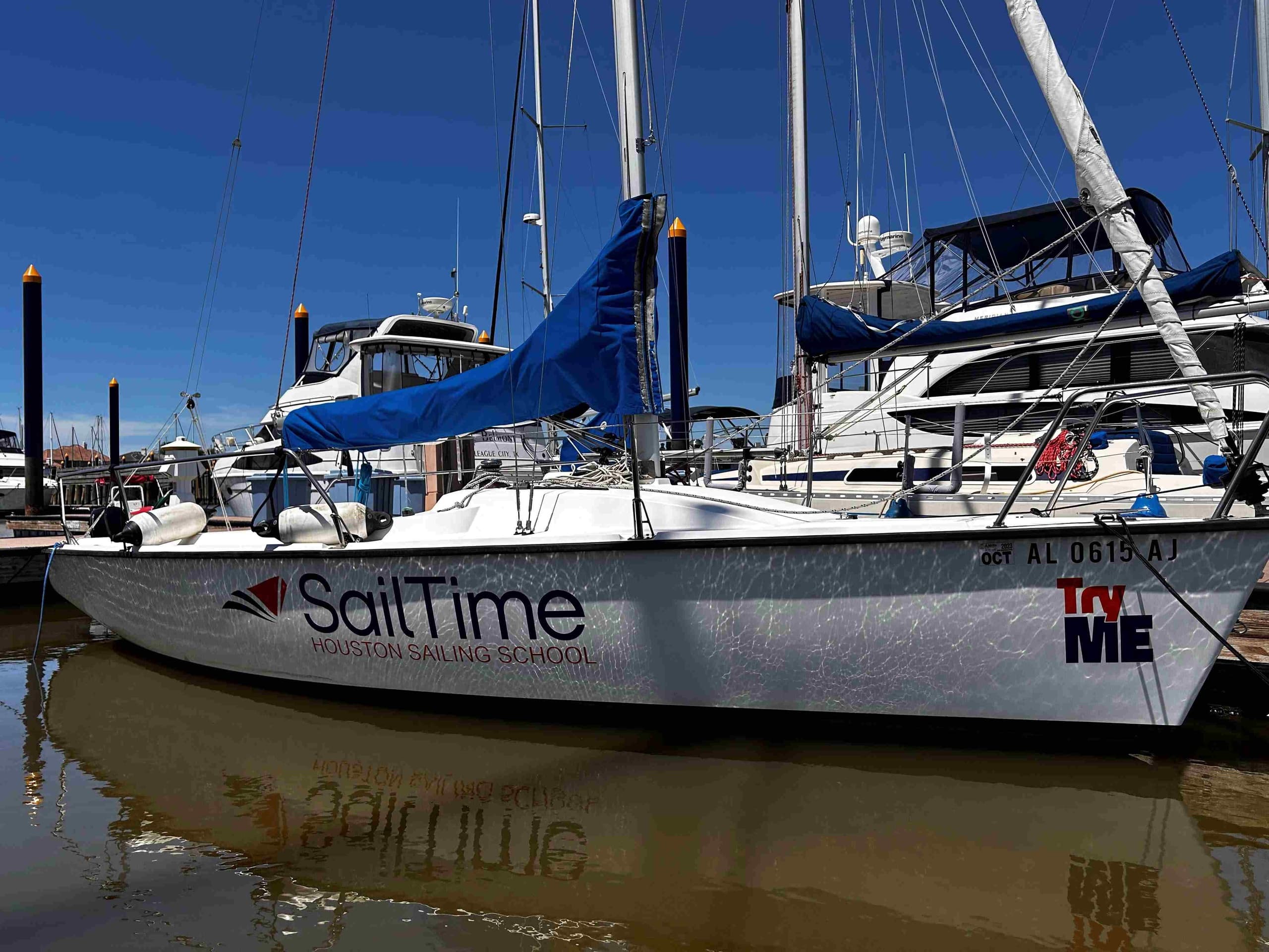 ASA 102 Keelboat Sailing Experience in Clear Lake Shores, TX