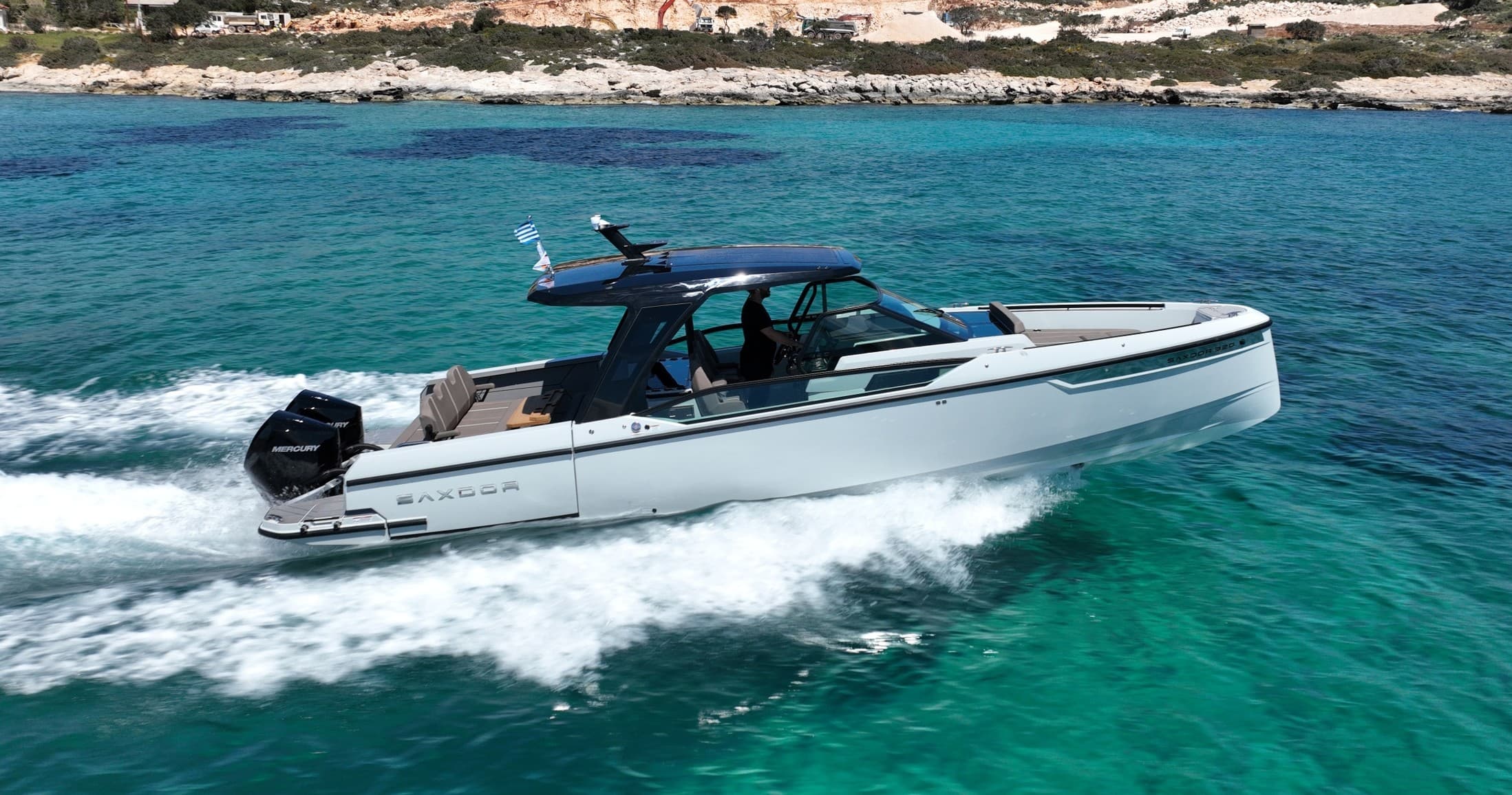 Saxdor 320 GTO: Private Crete Boat Charter to Elafonisi, Balos & Gavdos photo 2