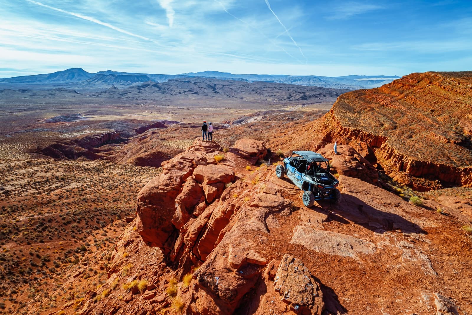 Thrilling Cliffs of Insanity ATV Tour in Hurricane, Utah
